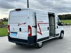 Peugeot Boxer 2.0 HDI 2019 80000km GPS Camera Trekhaak 130pk, Auto's, Bestelwagens en Lichte vracht, Stof, Wit, Te koop, 3 deurs