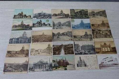 Lot 100 postkaarten Brussel Lot 100 cartes Bruxelles, Verzamelen, Postkaarten | België, Gelopen, Ophalen of Verzenden