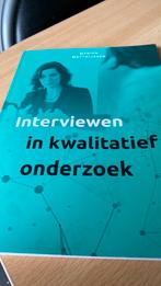 Interviewen in kwalitatief onderzoek - Marion Matthijssen, Enlèvement ou Envoi, Comme neuf