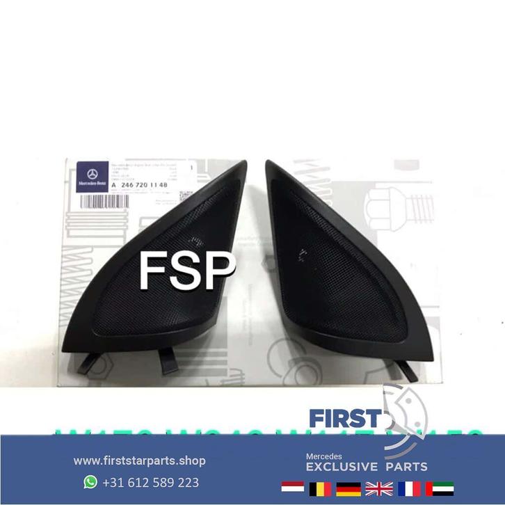 W176 A Klasse speaker kap Tweater Mercedes links rechts, Auto diversen, Autoradio's, Ophalen of Verzenden