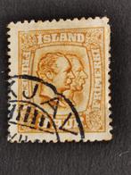 Ijsland 1915 - Koning Kristian IX en Frederik VIII, Postzegels en Munten, Postzegels | Europa | Scandinavië, Ophalen of Verzenden