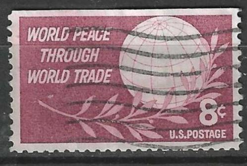USA 1959 - Yvert 668 - Wereldvrede door Wereldhandel  (ST), Postzegels en Munten, Postzegels | Amerika, Gestempeld, Verzenden