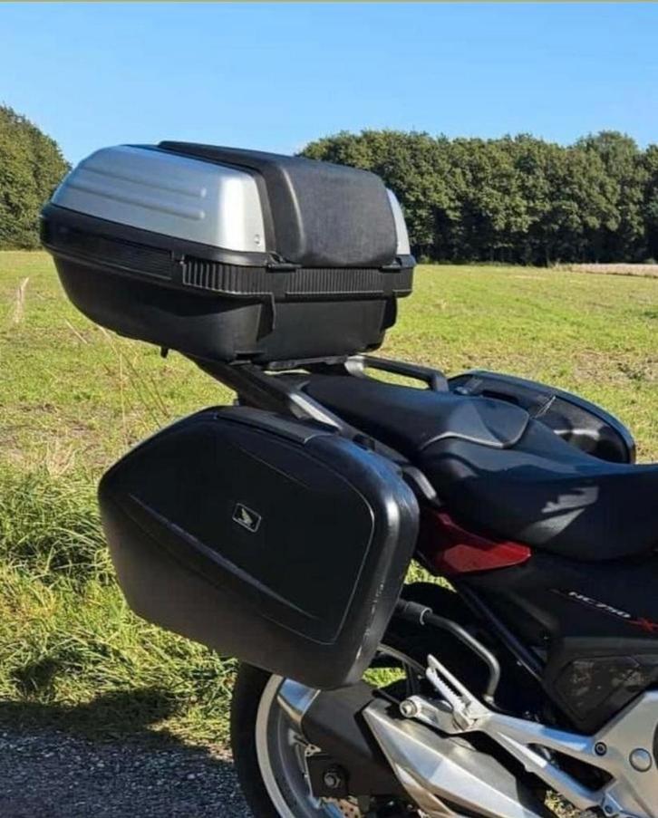 Honda Kofferset 3 delig voor NC 750 X 2018 incl. Beugels, Motoren, Accessoires | Koffers en Tassen, Zo goed als nieuw, Ophalen