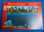 Ravensburger puzzel 500 Magic eye, Ophalen of Verzenden, Gebruikt