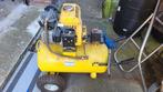 2x Luchtcompressor met benzinemotor en grote compressor 220V, Doe-het-zelf en Bouw, Compressors, 25 tot 100 liter, Ophalen, Gebruikt