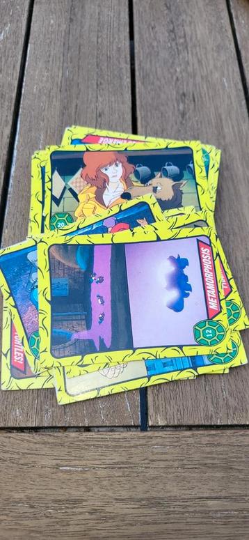 tmnt 1990 cards beschikbaar voor biedingen