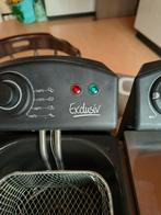 friteuse double, Electroménager, 4 litres ou plus, Enlèvement ou Envoi, Neuf, Friteuse duo