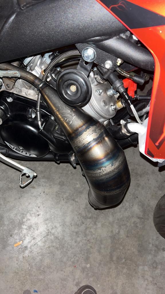 Voca rookie cross Beta 50-70 gloednieuw, Fietsen en Brommers, Brommeronderdelen | Algemeen, Gebruikt, Uitlaat, Ophalen of Verzenden