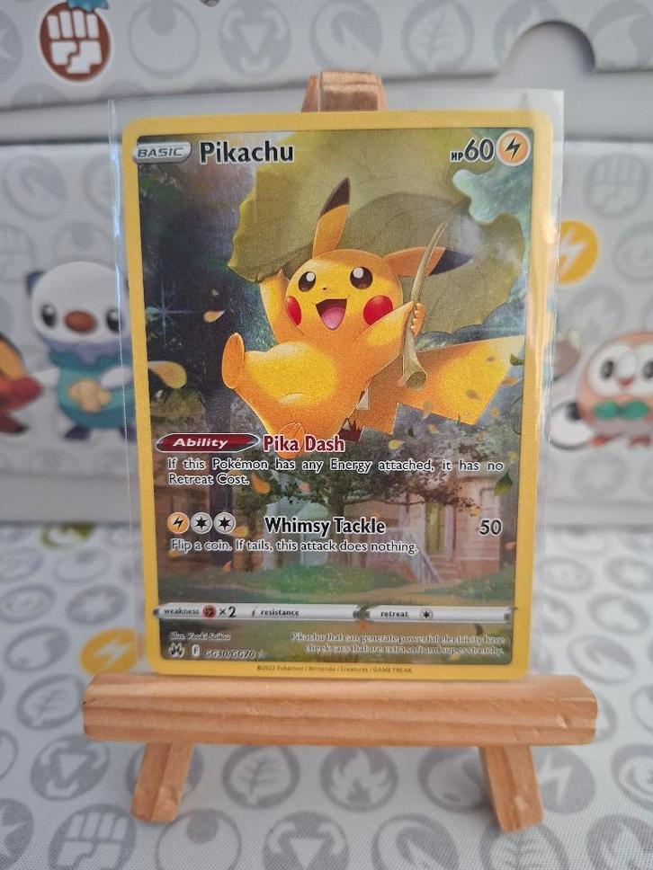 Pikachu GG30, Hobby en Vrije tijd, Verzamelkaartspellen | Pokémon, Nieuw, Losse kaart, Foil, Ophalen of Verzenden