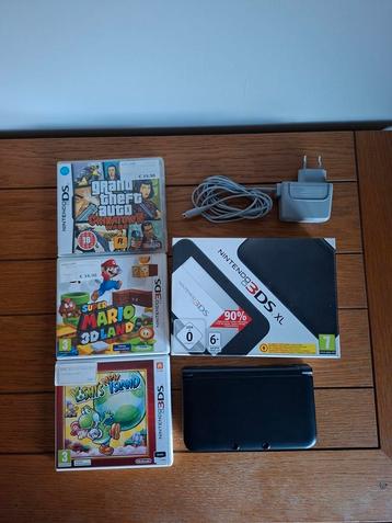 Nintendo 3DS XL - Nieuwstaat + Games + Doos beschikbaar voor biedingen