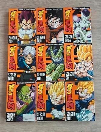 Dragonball z dvd season 1-9 beschikbaar voor biedingen
