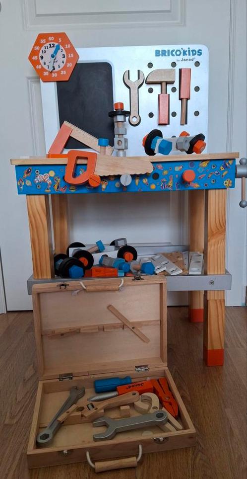 Houten werkbankje van Janod, Kinderen en Baby's, Speelgoed | Houten speelgoed, Ophalen
