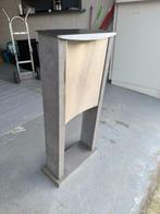 Brievenbus Polybox - The Box, Ophalen, Zo goed als nieuw, Inox, Staande brievenbus