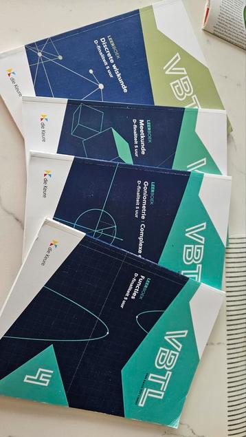 VBTL 4 – leerboeken 4 stuks (D-5uur) beschikbaar voor biedingen