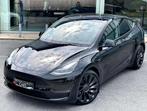 Tesla Model Y PERFROMANCE / BLACK / 16.353km / TOPSTAAT, Autos, Tesla, Cuir, Entreprise, Noir, 5 portes