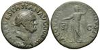 Romeinse munteenheid, Vespasianus (69-79). aES, Verzenden, Italië, Losse munt