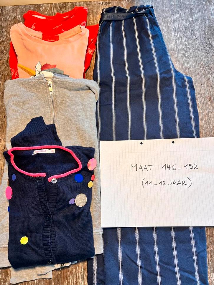 Pakket meisjeskleding maat 146-152 (11-12 jaar), Kinderen en Baby's, Kinderkleding | Kinder-kledingpakketten, Gebruikt, Maat 146