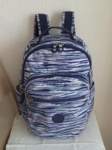 Kipling Grote multifunctionele meerkleurige rugzak + aap beschikbaar voor biedingen