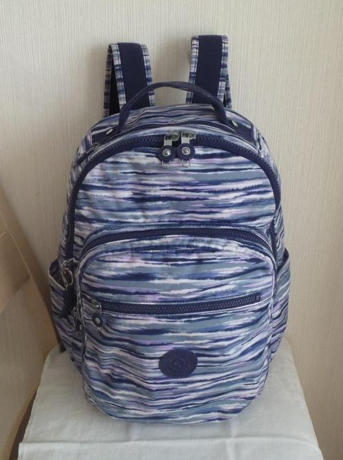 Kipling Grote multifunctionele meerkleurige rugzak + aap, Handtassen en Accessoires, Tassen | Rugtassen, Gebruikt, Kipling, 25 tot 40 cm
