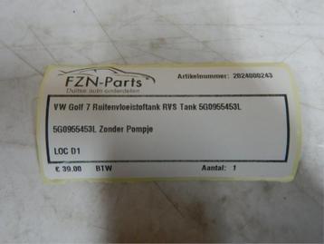 Ruitensproeiertank voor Volkswagen Golf (22742338) beschikbaar voor biedingen