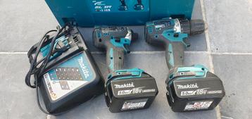 MAKITA - DLX2189T3J COMBOPACK LXT 18V: DDF484 + DTD153+2 bat beschikbaar voor biedingen