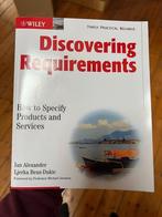 Book "Discovering requirements" NEW, Ophalen, Nieuw, Hogeschool, Ian Alexander