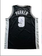 NBA - Tony Parker - Autograph - Zwart op maat gemaakt basket, Ophalen of Verzenden, Nieuw, Shirt