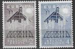 Belgie 1957 - Yvert/OBP 1025-1026 - EUROPA (PF), Postzegels en Munten, Postzegels | Europa | België, Europa, Verzenden, Postfris