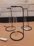 Metalen staander met vaasje (6 stuks/doos), Huis en Inrichting, Ophalen, Nieuw