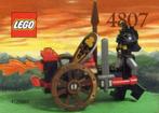 LEGO Knights Kingdom 1 4807 Fire Cart, Ophalen of Verzenden, Zo goed als nieuw, Complete set, Lego