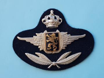 Belgian Air Force Kepie insigne ( D41 ), Verzamelen, Ophalen of Verzenden, Luchtmacht, Embleem of Badge