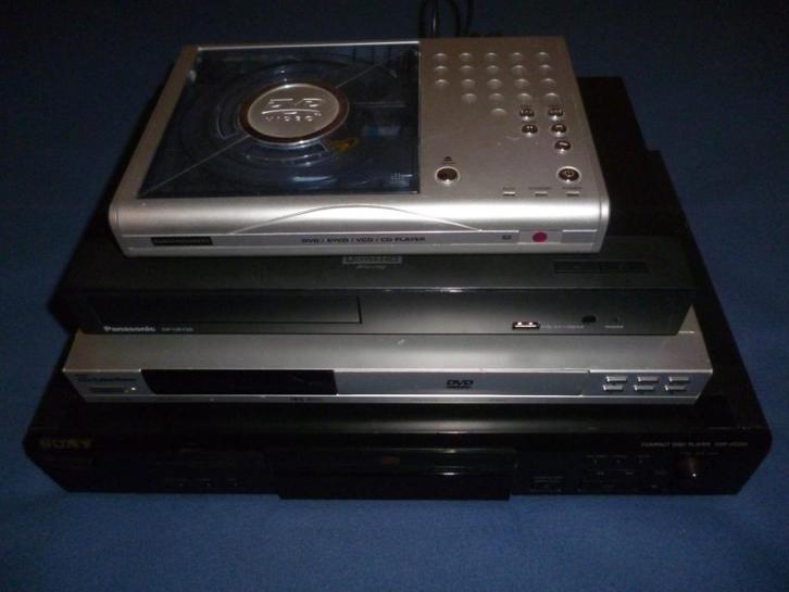 Lot cd, dvd en blu ray spelers (na te kijken), Audio, Tv en Foto, DVD spelers, Panasonic, Ophalen