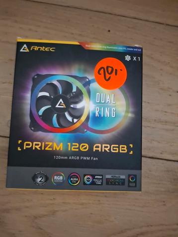 antec prizm 120 argb cooler pc, Informatique & Logiciels, Enlèvement ou Envoi, Neuf