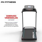 PH Fitness PRO-190 Opvouwbare Loopband - 2.5PK Motor, 18km/u, Ophalen, Nieuw