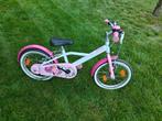 Meisjesfiets 16 inch - Btwin, Fietsen en Brommers, Fietsen | Meisjes, Ophalen, Gebruikt, B-Twin, Handrem