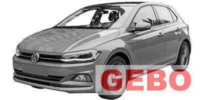 Volkswagen Polo 2G radiateurs voorkop motorkap bumper spatbo, Auto-onderdelen, Carrosserie, Bumper, Volkswagen, Nieuw, Ophalen of Verzenden