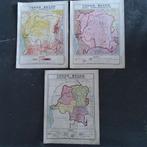 Belgisch Congo. 3 verschillende kaarten (1950)., Livres, Atlas & Cartes géographiques, Comme neuf, Enlèvement ou Envoi