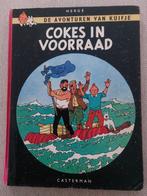 Kuifje - Cokes in voorraad 1ste druk 1958, Boeken, Stripverhalen, Gelezen, Eén stripboek, Ophalen of Verzenden, Herge