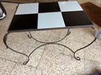 Table basse carrelée en damier, Antiek en Kunst, Ophalen of Verzenden