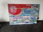 schilderij op doek, Antiek en Kunst, Ophalen
