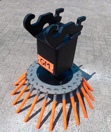 Onkruidborstel minigraver en minishovel CW05|Giant|S-40 beschikbaar voor biedingen