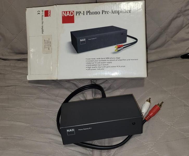 NAD PP1 PHONO PRE AMPLIFIER, Audio, Tv en Foto, Platenspelers, Zo goed als nieuw, Platenspeler-onderdeel, Overige merken, Ophalen