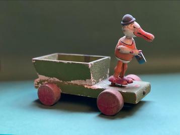 Vintage houten speelgoed – collectors item beschikbaar voor biedingen