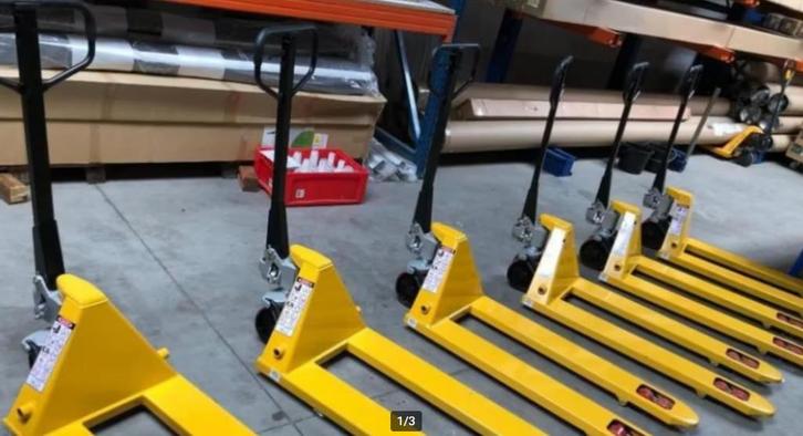 PARTIJ nieuwe transpallet transpaletten uit faillissement, Doe-het-zelf en Bouw, Palletwagens en Pompwagens, Ophalen