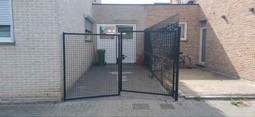 Poort draad zwart 3m zo goed als nieuw, Tuin en Terras, Tuinpoorten, Zo goed als nieuw, Ophalen