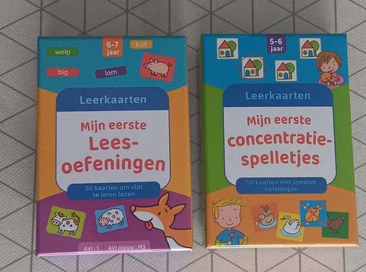 Leer kaarten spelletjes, Kinderen en Baby's, Speelgoed | Educatief en Creatief, Nieuw, Taal en Lezen, Ophalen of Verzenden