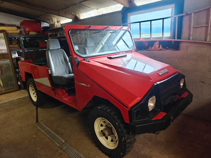 UMM ALTER II 4x4 oldtimer zeldzaam, Auto's, Oldtimers, Particulier, 4x4, Radio, Trekhaak, Overige merken, Diesel, Cabriolet, 3 deurs