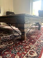 Grote Indische salontafel, Ophalen, Gebruikt, 100 tot 150 cm, 150 tot 200 cm