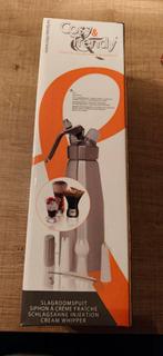 Cosy & Trendy slagroomspuit 0,5L NIEUW aluminium, Enlèvement ou Envoi, Neuf