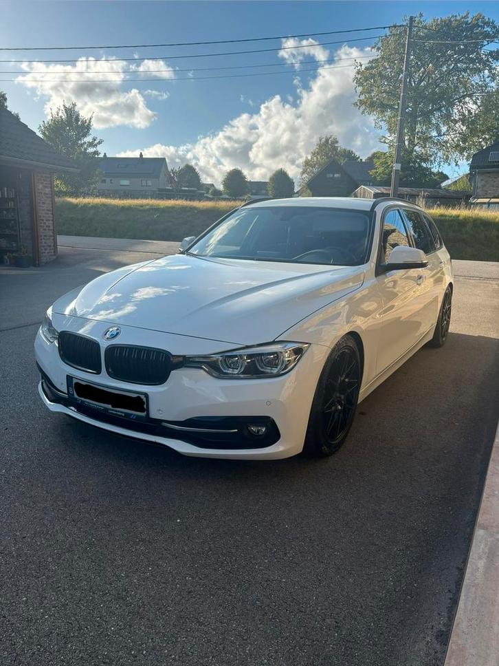 BMW 318d Break - Sportline Auto., Auto's, BMW, 3 Reeks, ABS, Airbags, Airconditioning, Alarm, Bluetooth, Boordcomputer, Centrale vergrendeling